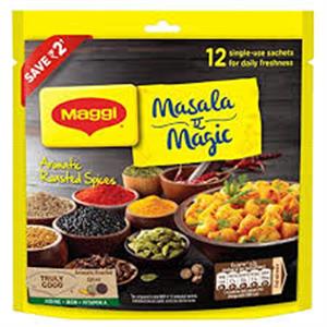 Maggi Masala - ae- Magic All In One Seasoning , vegetable Masala (6.5g * 6 = 39 g) , Pck of 6)